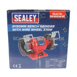 Sealey 230v Bench Grinder 150mm 370w